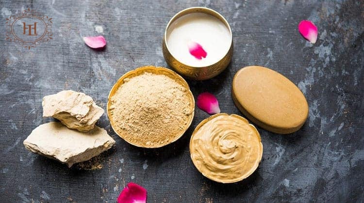Mặt nạ đất sét khoai tây và đất sét