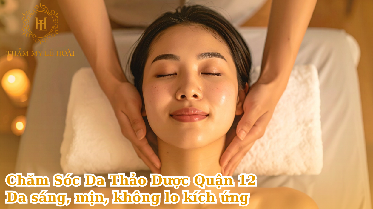 Chăm Sóc Da Thảo Dược Quận 12 – Da Sáng, Mịn, Không Lo Kích Ứng | Thẩm mỹ Lê Hoài