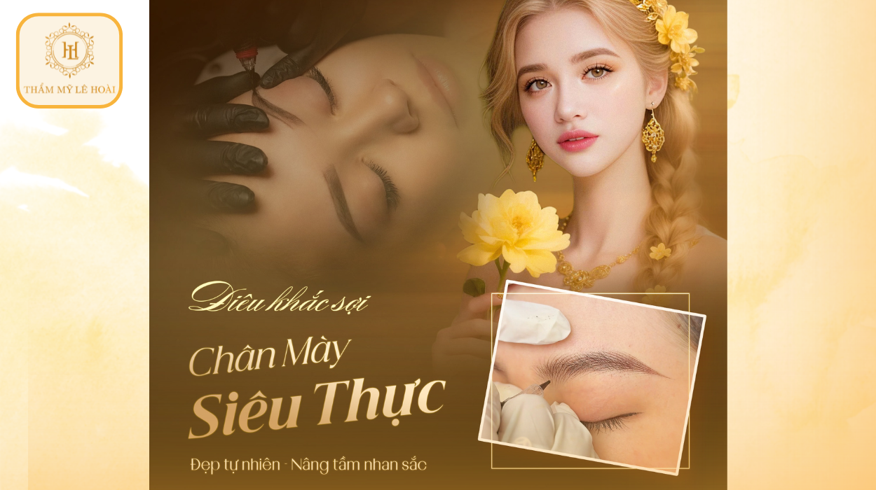 Phun Mày Thẩm Mỹ Đẹp Tự Nhiên Quận 12 | Thẩm mỹ Le Hoài